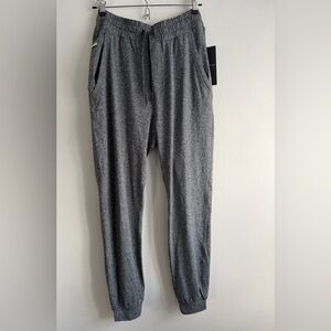 Men's Gray Athletic Jogger Pants - Comfortable Everyday Wear